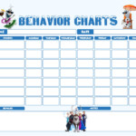 10 Best Free Printable Frozen Behavior Charts Boys Printablee