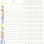 10 Cool Printable Chore Charts Cool Mom Picks