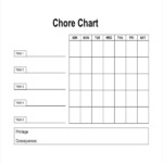 15 Printable Chore Chart Free PDF Documents Download Free