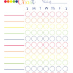 20 Free Chore Charts For Kids