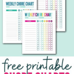 30 Awesome Free Chore Chart Printables For Kids