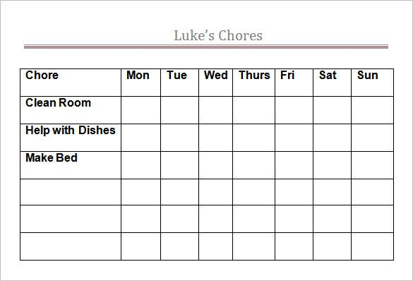 Chart Template 61 Free Printable Word Excel PDF PPT Google Drive 