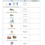 Children s Chore Chart Challenge