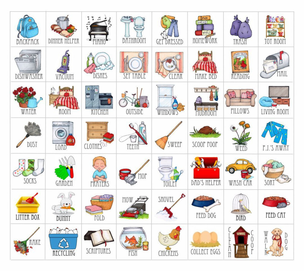  Chore Chart Clip Art Chore Chart Kids Chore Chart Pictures Free 