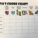 Chore Chart For 6 Year Old Chore Chart Kids Chores For Kids Chore Chart