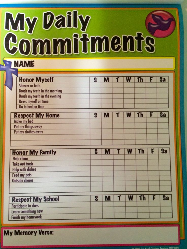 Chore Chart For Kids Got This At Mardel s Christian Bookstore In The 