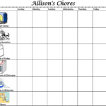 Chore Chart For My 4 Year Old Chore Chart Chores For Kids Clean Room