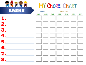 Printable Chore Price Chart - PrintableChoreCharts.net