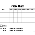 Chore Chart Template