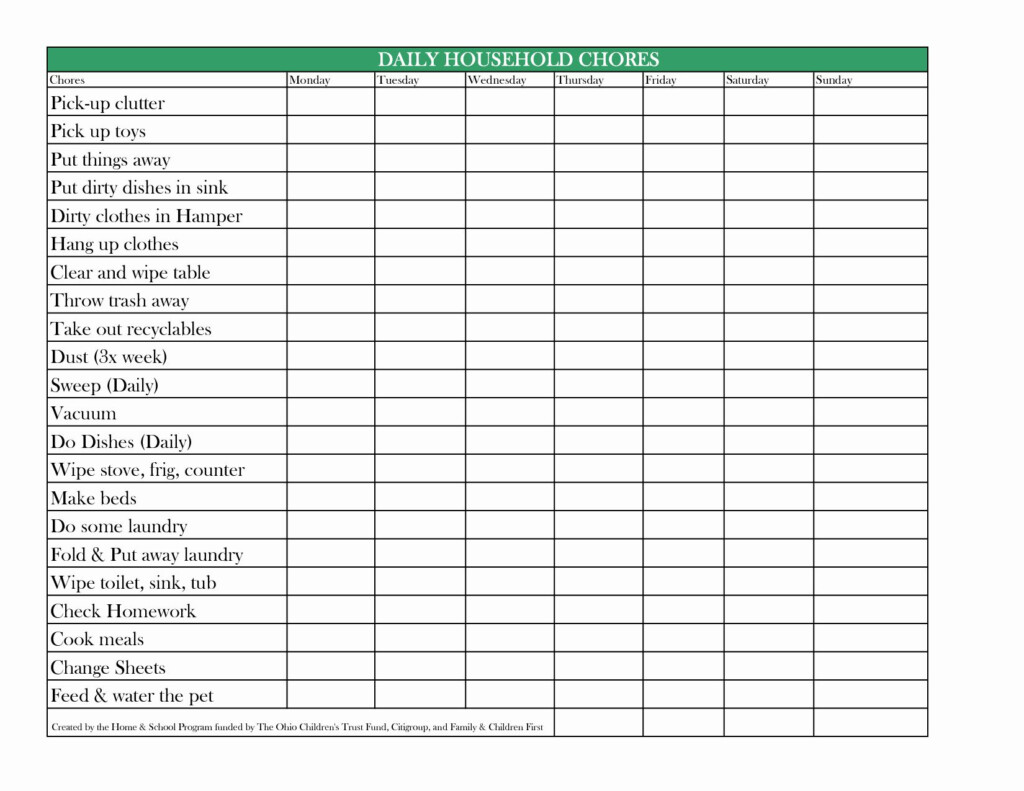 Chore Charts For Adults In 2020 Chore Chart Household Chores Chart