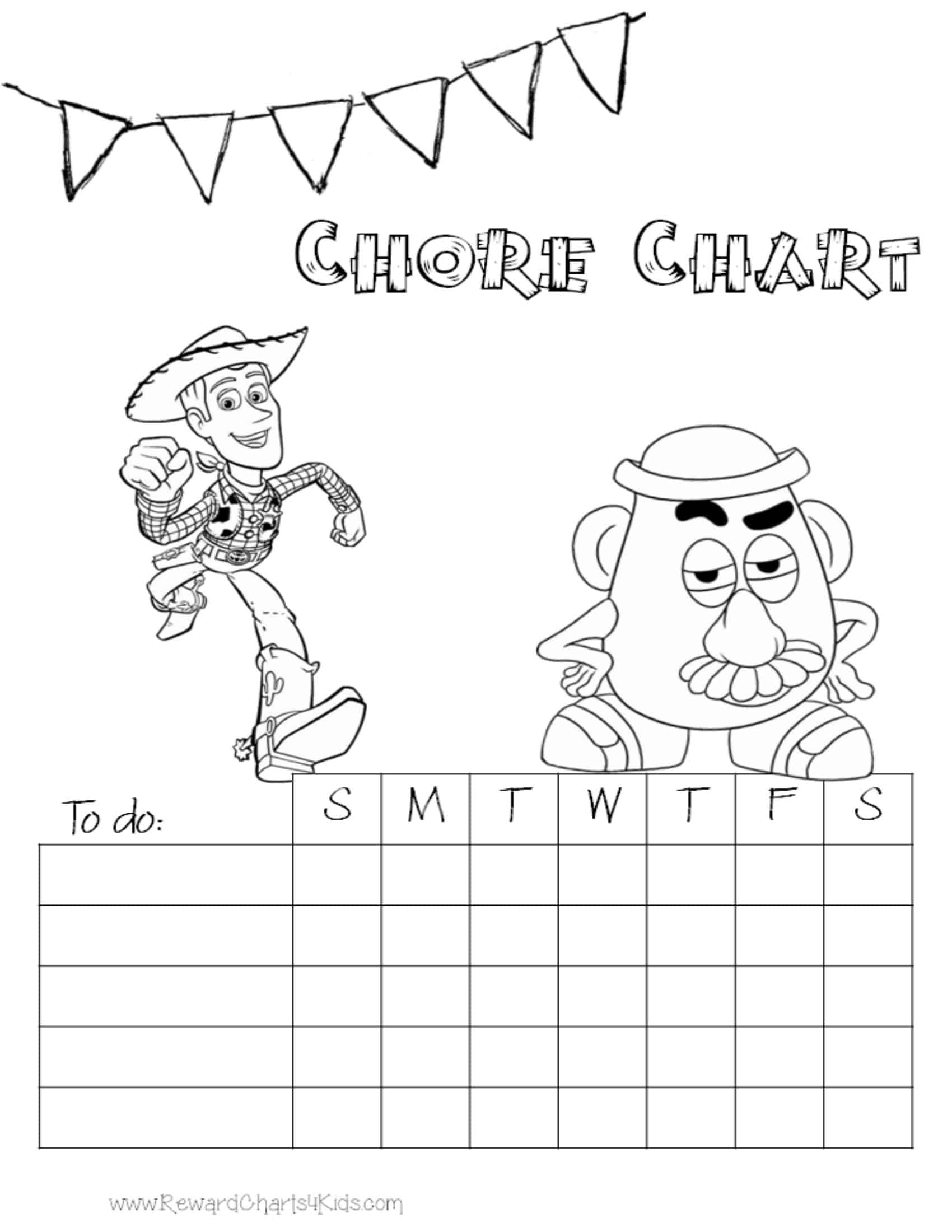 Chore Charts For Kids