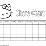 Chore Charts For Kids