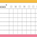 Chore Charts For Teenagers IMOM