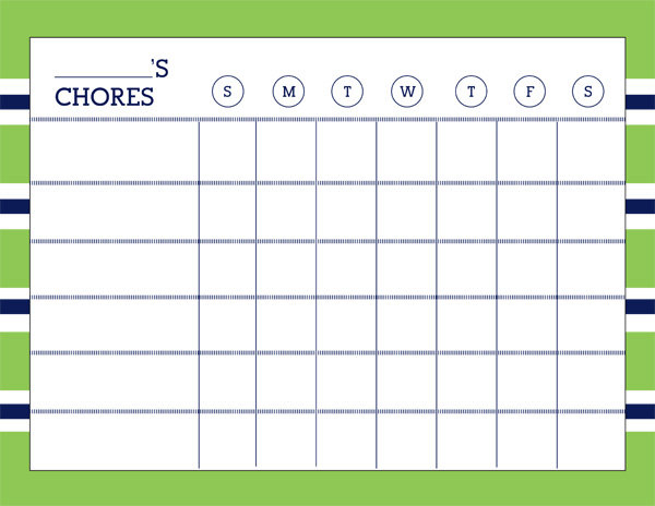 Chore Charts For Teenagers IMOM