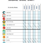 Crazy Printable Chore Chart For 7 Year Old Russell Website