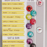 Customizable Chore Charts Perfect For Magnetic Boards Half Scratched