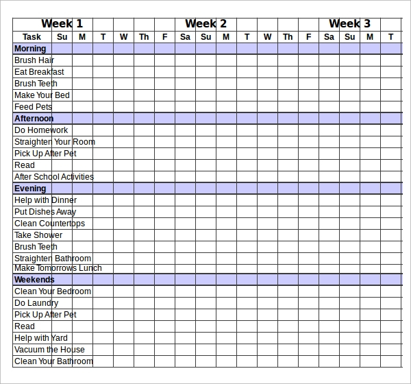 FREE 60 Chart Templates In PDF MS Word Excel