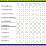 Free Chore Chart Chore Chart Chores Chore Chart Kids