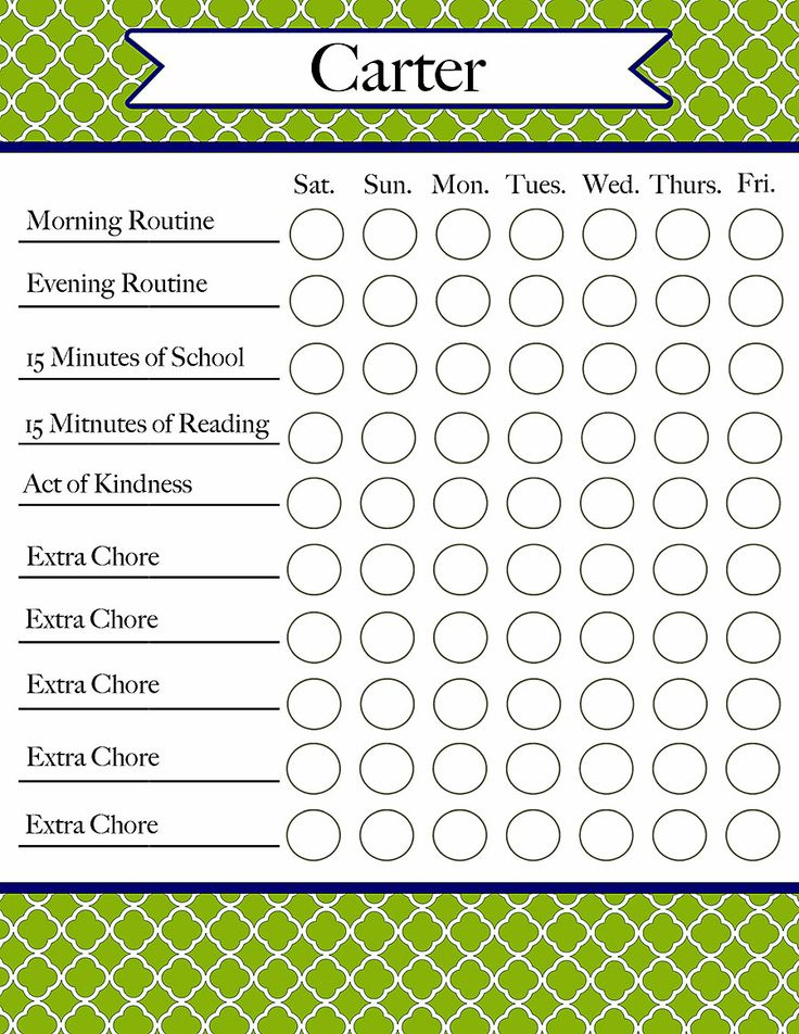 Free Chore Chart Chore Chart Chores Chore Chart Kids