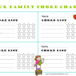 Free Family Chore Chart