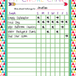 Free Printable Chore Chart Pixies Did It