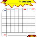 Free Printable Chore Charts For Boys The Joys Of Boys