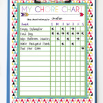 Free Printable Chore Charts For Kids I Should Be Mopping The Floor