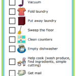 Free Printable Chores For 6 9 Year Olds Age Appropriate Chores For