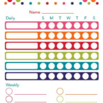 Free Printable Summer Chore Chart