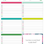 Free Printable Weekly Chore Charts Family Chore Charts Printable