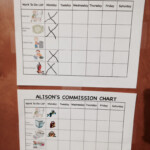Homemade Commission Charts Smart Money Smart Kids Dave Ramsey For
