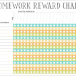Homework Reward Charts Free Printables Live Craft Eat Homework