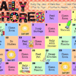 Idea For Chore Chart Format Chore Chart Kids Charts For Kids Chore