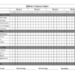 Jason Matters Chore Chart Chore Chart Chore Chart Template Chores