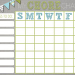 Lil Sprinkles Of Joy Chore Chart Time