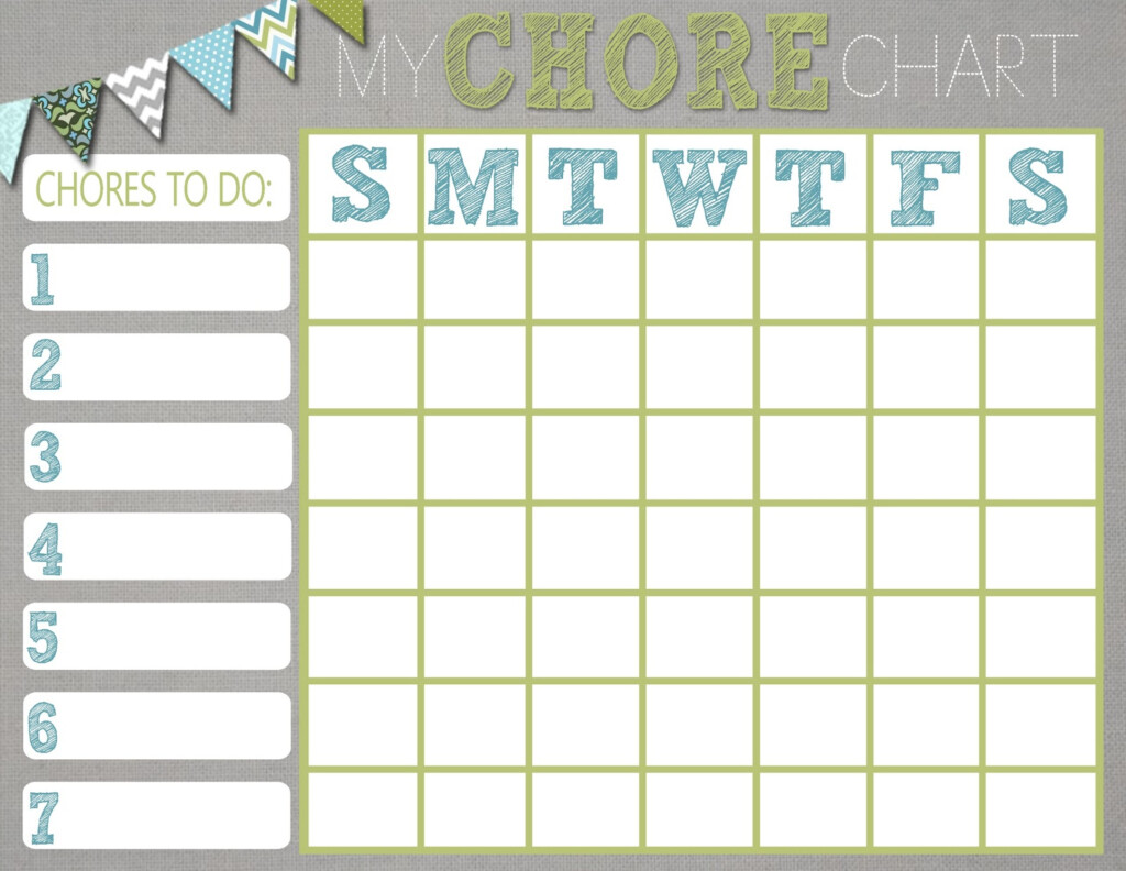 Lil Sprinkles Of Joy Chore Chart Time