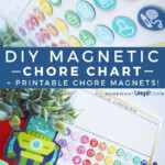 Magnetic Kids Chore Chart Chores For Kids Diy Chore Chart Kids