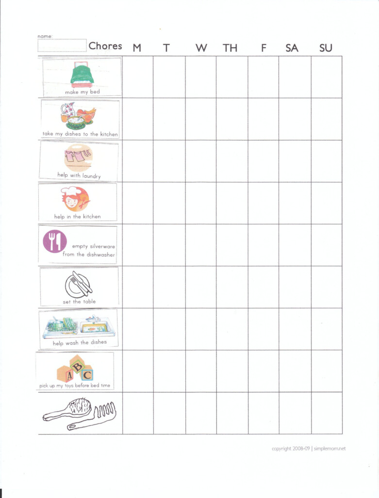 Pin By Amanda Ball On Supermom Chore Chart Kids Chores For Kids 