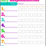 Pin By Shanta T On Kids Chores Routine Free Printable Chore Charts