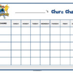 Pokemon Chore Chart Free Printable