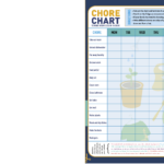 Printable Character Chore Chart Allbusinesstemplates