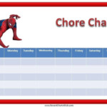 Printable Chore Charts