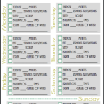 Printable Daily Health Chore Chart For Grown Ups Thrifty Jinxy