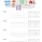 Printable Family Chore Chart IMOM