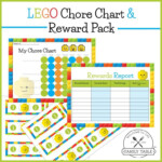 Printable Lego Chore Chart Reward Pack Welcome To The Family Table