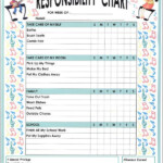 Responsibility Laminated Chart Main Photo Cover Chores For Kids