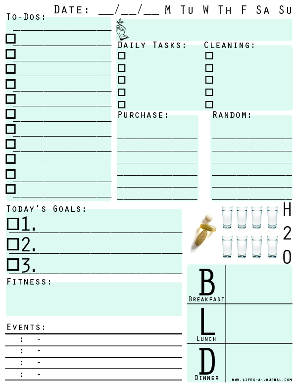 Rustic Modern Chore Chart