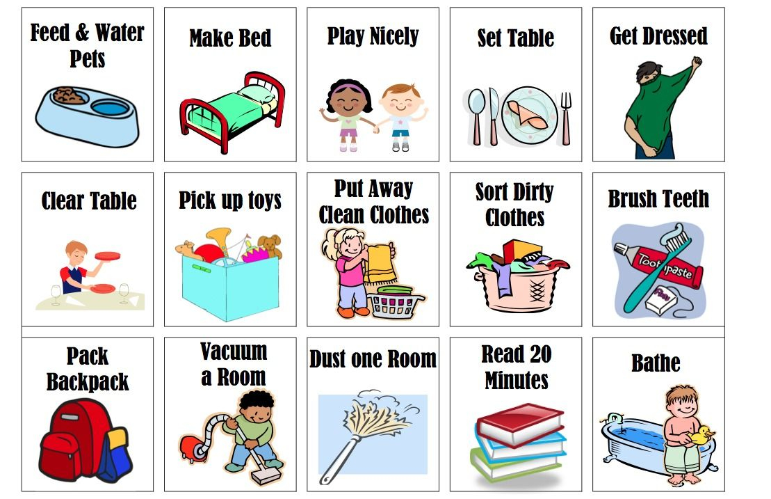 Upsidedownkate Chore Chart Kids Preschool Chore Charts Toddler 