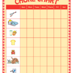 Weekly Chore Chart For Kids Templates At Allbusinesstemplates